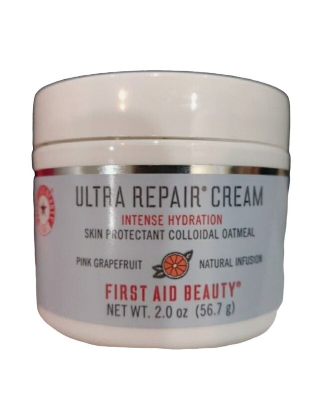 First Aid Beauty Ultra Repair Cream Intense Hydration FAB Pink Grapefruit 2oz